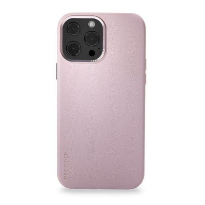 Case Decoded Genuine Leather Back COVER for Apple iPhone 13 Pro 6.1 - Pink ΡΟΖ - D22IPO61PBC6PPK